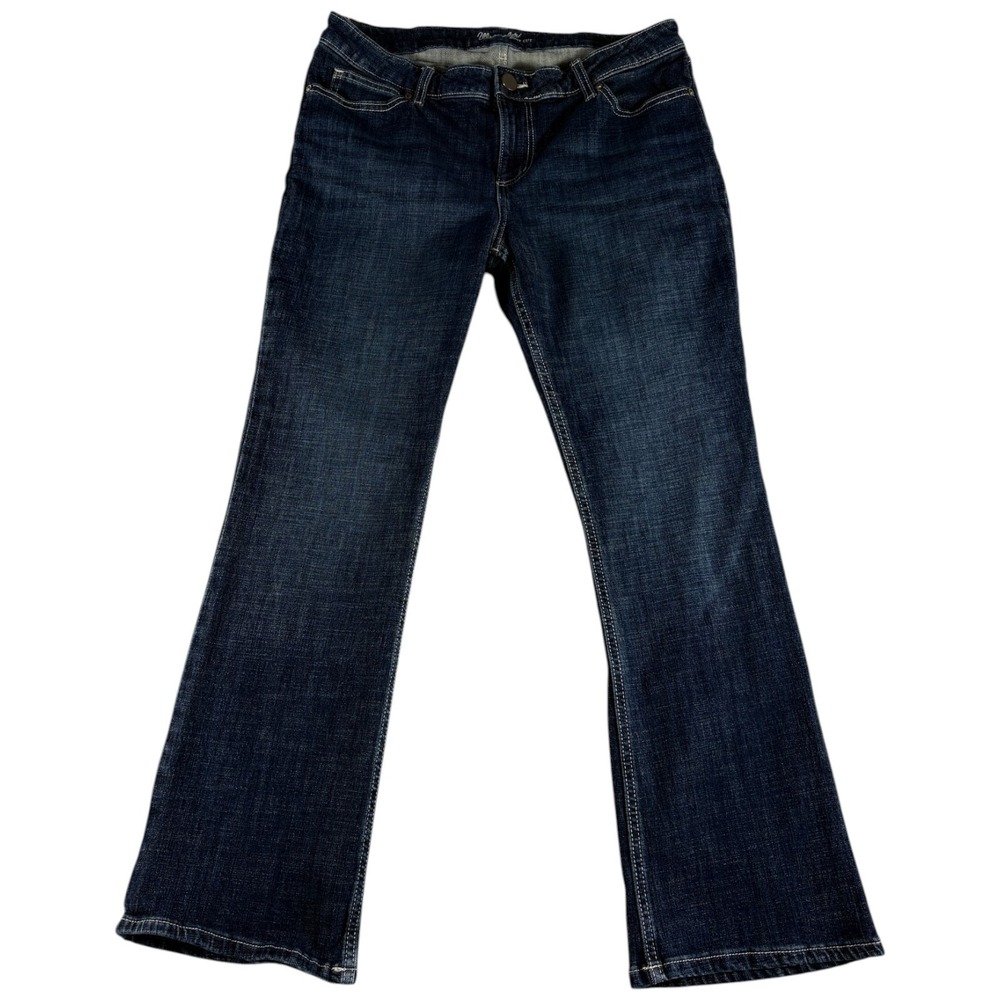 Wrangler Western Bootcut‎ Regular Jeans Women's 11x30 Blue Denim Cotton Mid Rise